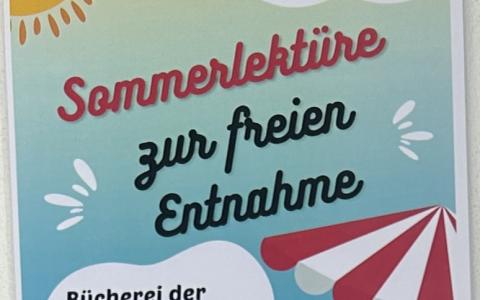 Bücherbox im Solarbad